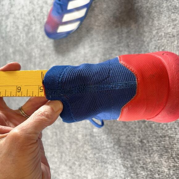 Adidas Predator 20.3 Turf Soccer Shoes Blue Red Size 7 US Men’s Cleats - Picture 10 of 11